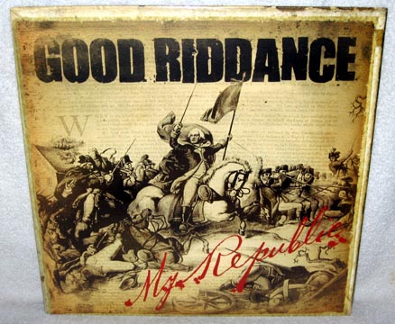 GOOD RIDDANCE "My Republic " LP (Fat)